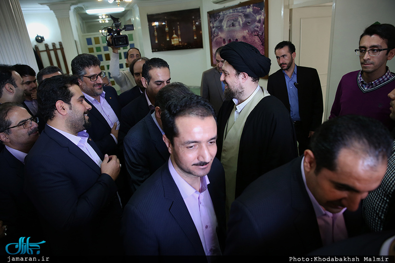 دیدار مدیران و کارکنان موسسه اعتباری کوثر با سید حسن خمینی‎