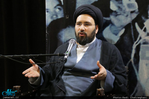 مراسم بزرگداشت حاج عیسی جعفری در بیت حضرت امام(س) در قم