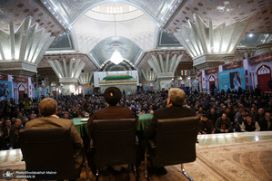 تجدید میثاق شهردار تهران و اعضای شورای اسلامی شهر تهران با آرمان های امام(س)