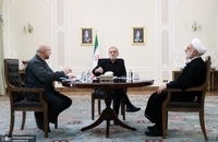 جلسه سران قوا به میزبانی رییس جمهور برگزار شد (1)