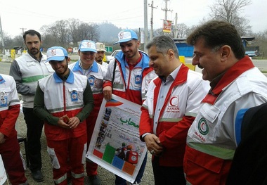 امدادگران هلال احمر گیلان به 66 حادثه دیده خدمات رسانی کردند