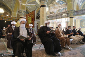 مراسم تشییع پیکر آیت الله حسن ممدوحی(ره)