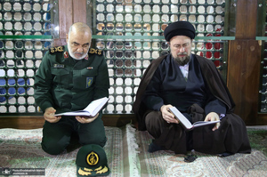 تجدید میثاق فرماندهان ارشد سپاه پاسداران انقلاب اسلامی با آرمان های امام خمینی (س)-2