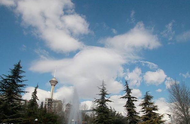 آسمان صاف همراه با وزش باد استان تهران در 2 روز آینده