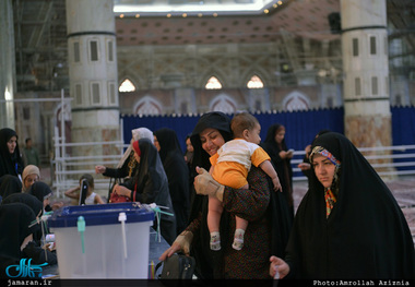 انتخابات ریاست جمهوری و پنجمین دوره‌ی انتخابات شوراهای اسلامی-حرم مطهر امام خمینی(س)