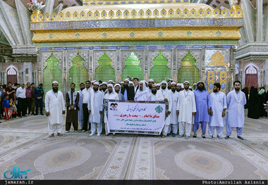 تجدید میثاق فارغ التحصیلان مدارس علوم دینی اهل سنت با آرمان های حضرت امام(س)