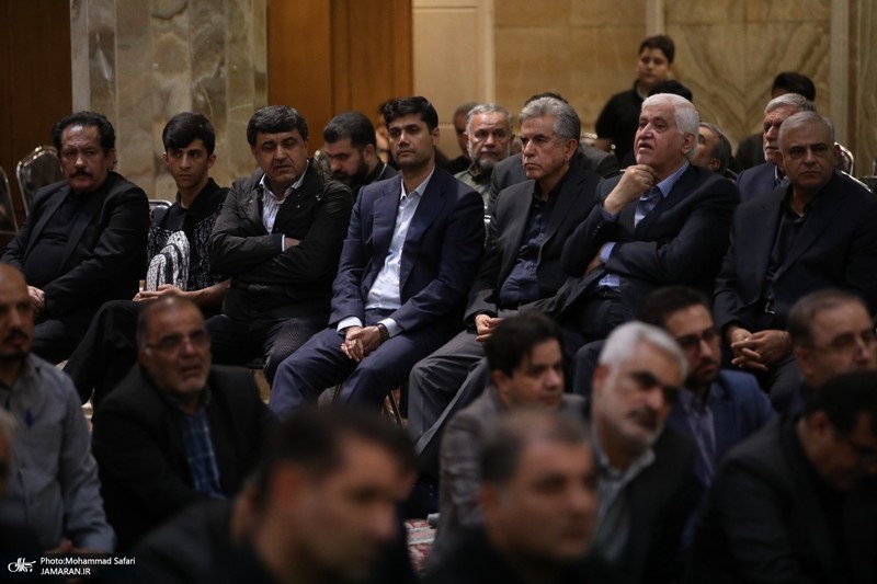 مراسم ختم همسر علی آقامحمدی -1