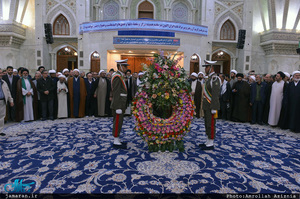 تجدید میثاق  اعضای شورای هماهنگی تبلیغات اسلامی با آرمان های حضرت امام 