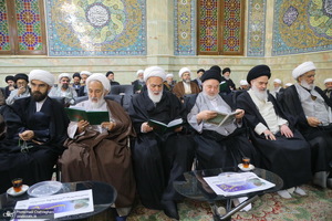 مراسم چهارمین سالگرد آیت الله العظمی صافی گلپایگانی‎ (ره)