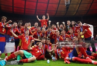 گزارش تصویری| جشن قهرمانی اسپانیا در یورو 2024