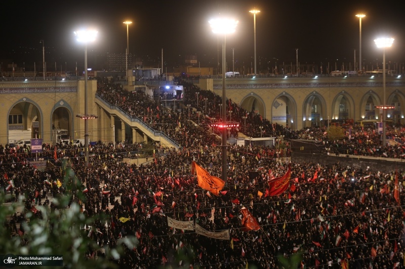 مراسم وداع با رهبر شهید انقلاب در مصلی تهران- 6