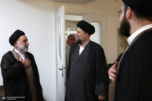 دیدار سفیر پاکستان با آیت الله سید حسن خمینی