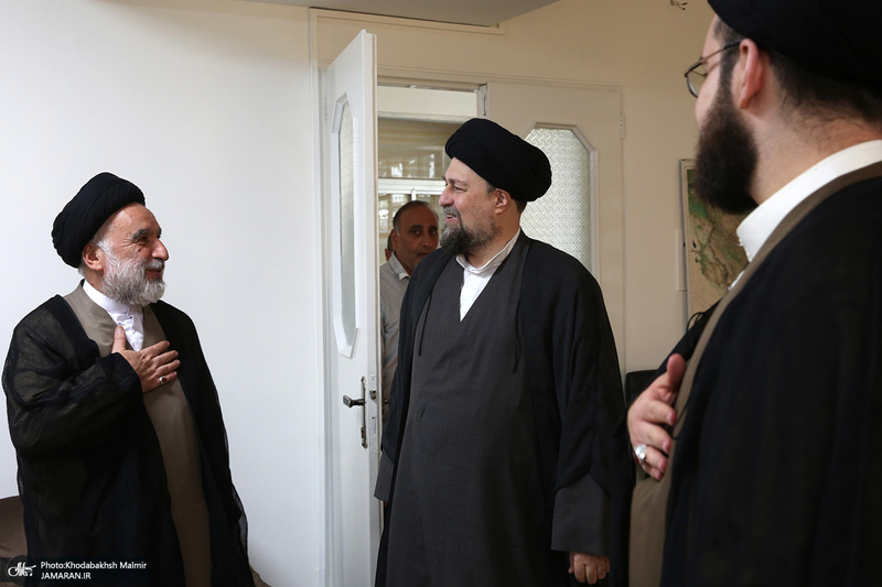 دیدار سفیر پاکستان با آیت الله سید حسن خمینی