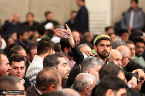 دیدار شرکت‌کنندگان در مسابقات بین‌المللی قرآن با رهبر معظم انقلاب