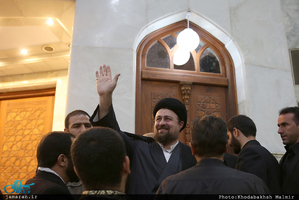 مراسم عزاداری شام غریبان در حرم مطهر حضرت امام خمینی(س) 