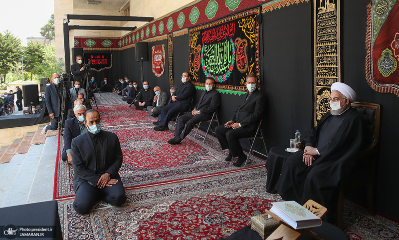 مراسم عزاداری حضرت سید الشهدا(ع) با حضور روحانی