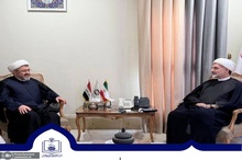 دیدار رئیس مؤسسه تنظیم و نشر آثار امام خمینی(س) با رایزن فرهنگی ایران در عراق + تصاویر