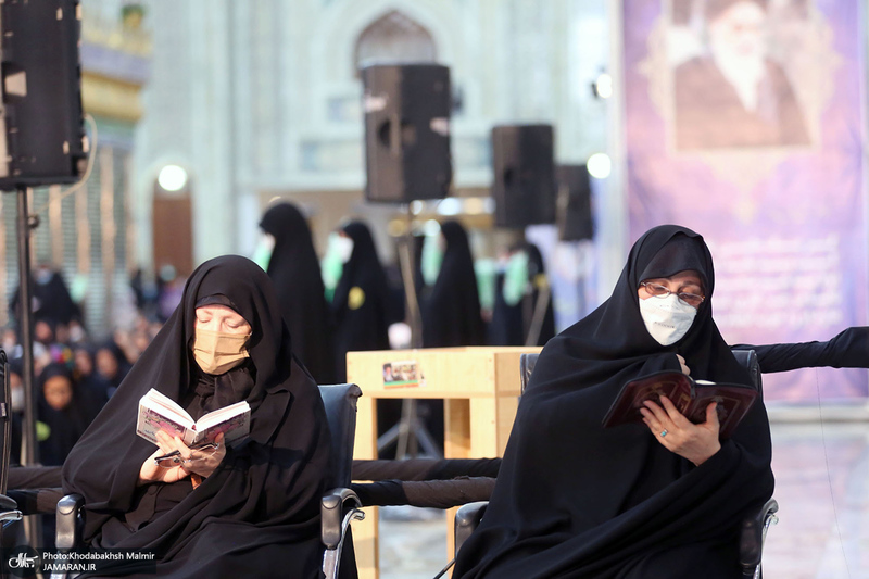 مراسم احیای شب بیست و سوم ماه رمضان در حرم مطهر امام خمینی (س)