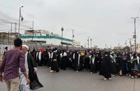 راهپیمایی مردم کراچی پاکستان در همبستگی با ایران (2)