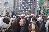 مراسم بزرگداشت مرحوم آیت‌الله العظمی محفوظی در حرم مطهر رضوی (20)