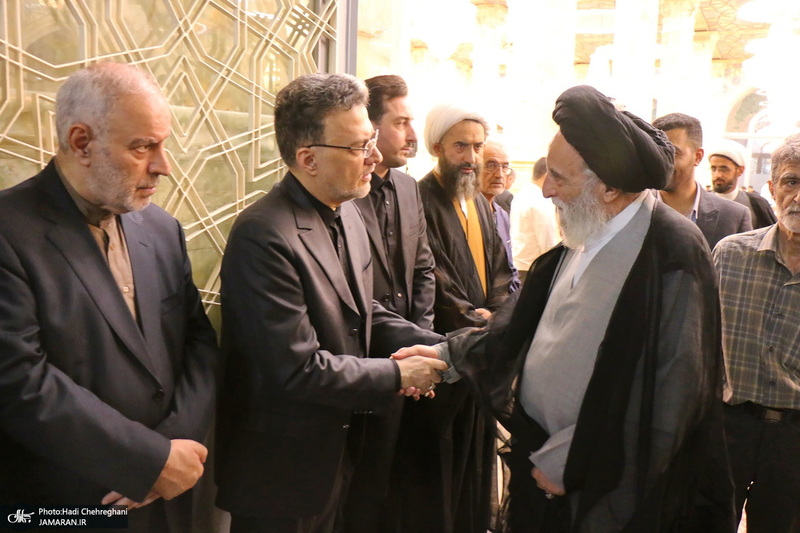 مراسم اولین سالگرد درگذشت آیت الله العظمی محفوظی (ره)