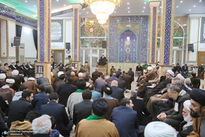 بزرگداشت همسر شهید آیت الله حکیم در قم