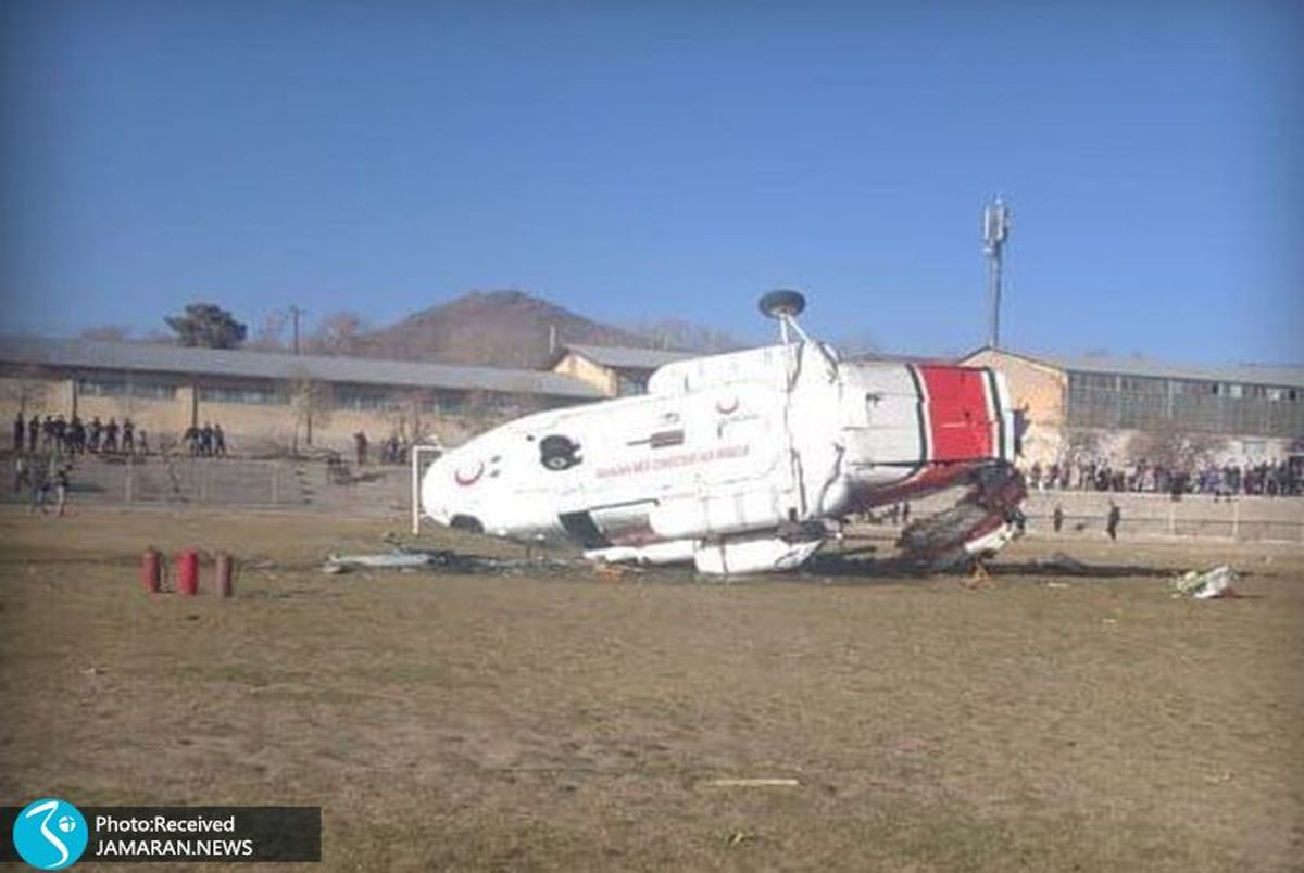 جزئیات مصدومیت حادثه دیده های سقوط بالگرد وزیر ورزش+عکس