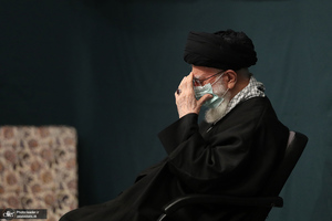 آخرین شب مراسم عزاداری حضرت فاطمه‌زهرا (س) در حسینیه امام خمینی