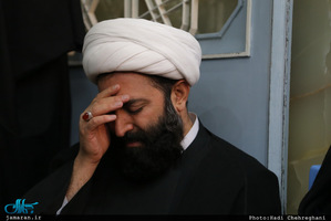 مراسم چهلم آیت الله حاج نصرالله شاه آبادی(ره) در مسجد اعظم قم