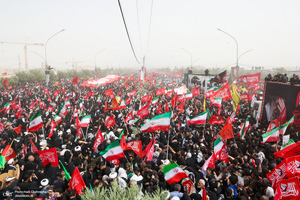 مراسم تشییع پیکر مطهر رهبر شهید انقلاب در قم