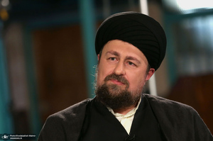 پشت صحنه برنامه تلویزیونی «صف اول» با حضور سید حسن خمینی