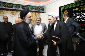 مراسم عزاداری اباعبدالله الحسین(ع) در منزل موسوی لاری