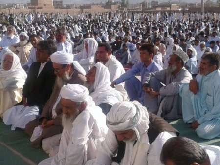 برگزاری نماز قید قربان در بیش از 200 عیدگاه سیستان و بلوچستان