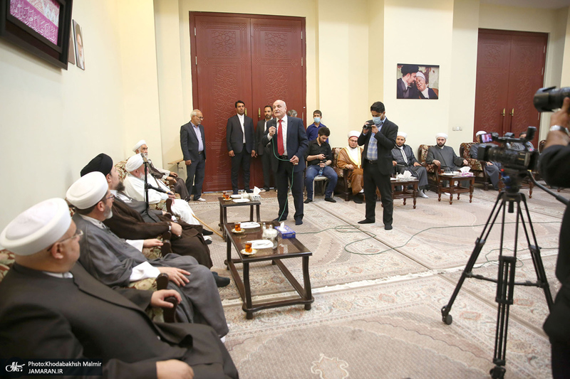 دیدارجمعی از علمای اهل سنت کشور سوریه با سید حسن خمینی