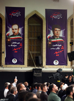 دیدار اعضای ستاد برگزاری کنگره ملی شهدای استان اردبیل با رهبر معظم انقلاب