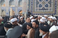 مراسم بزرگداشت مرحوم آیت‌الله العظمی محفوظی در حرم مطهر رضوی (22)