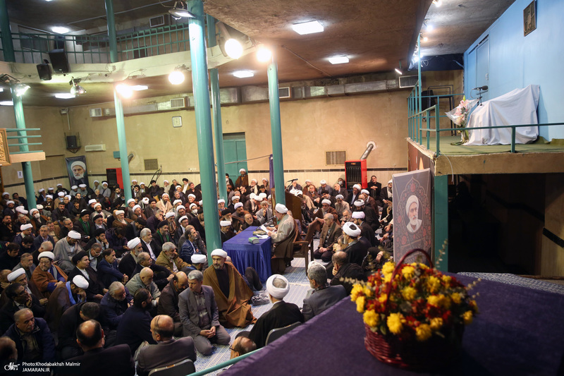 مراسم ختم مرحوم حجت الاسلام و المسلمین صالحی منش در حسینیه جماران