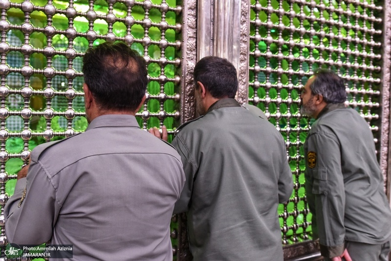 تجدید میثاق رئیس و مسئولان سازمان حفاظت محیط زیست با آرمان‌های حضرت امام خمینی (س)