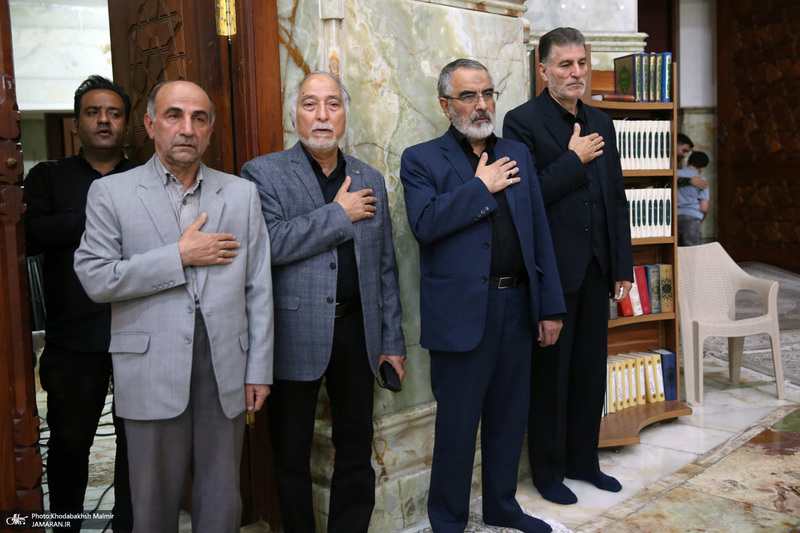 مراسم سوگواری رحلت حضرت رسول اکرم (ص)، شهادت امام حسن مجتبی (ع) و شهادت امام رضا (ع) در حرم مطهر امام خمینی (س)