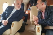 تصویری از سلیمانی و ظریف در راه بازگشت به تهران