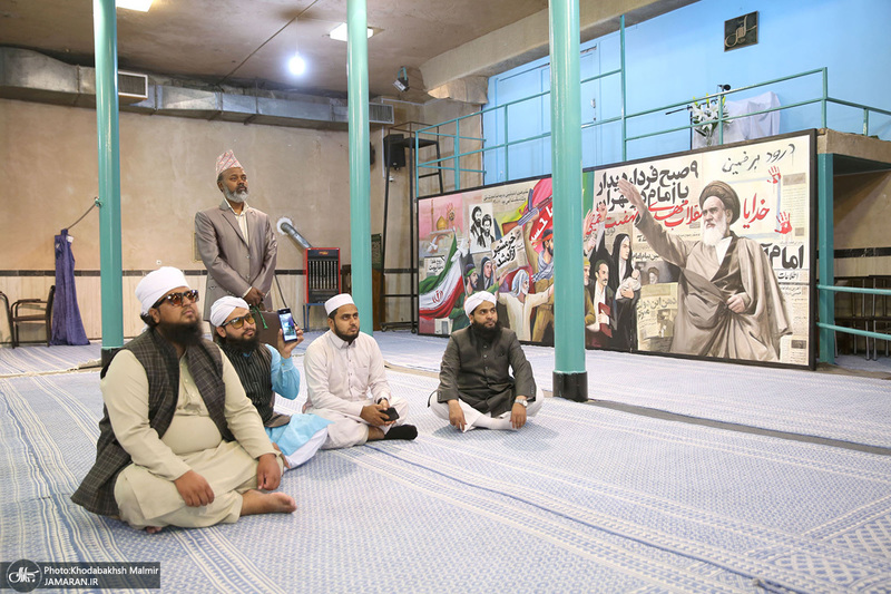 بازدید جمعی از علمای کشور نپال از جماران‎‎