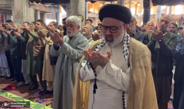 نماز عید فطر در کشمیر اقامه شد + فیلم