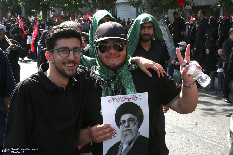 مراسم تشییع پیکر مطهر رهبر شهید انقلاب در تهران -5