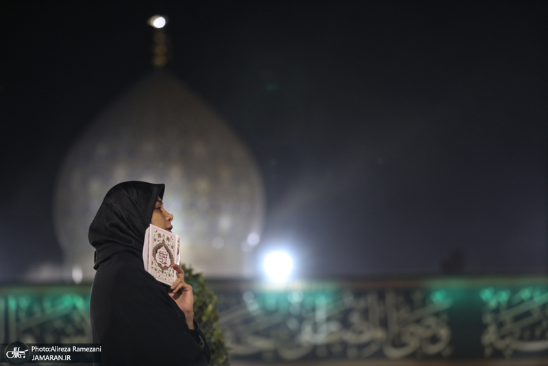 مراسم شب بیست و یکم ماه مبارک رمضان در حرم حضرت عبدالعظیم حسنی (س)