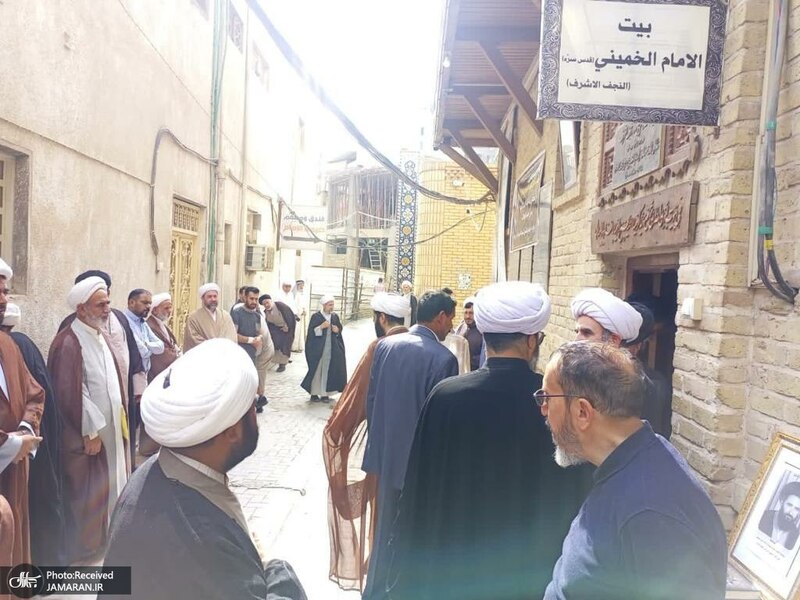 روضه هفتگی بیت امام خمینی در نجف اشرف همزمان با سالگرد آیت الله سید مصطفی خمینی (6)