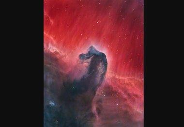 عکس روز ناسا از «سحابی سر اسب»
