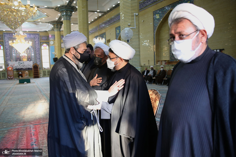 مراسم ختم مرحوم حاج محمد کمساری در قم -1