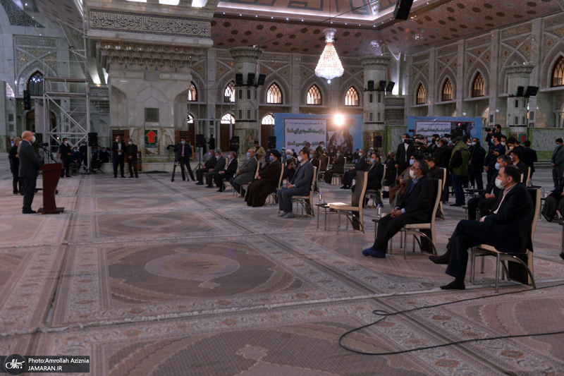 تجدید میثاق رئیس و نمایندگان مجلس شورای اسلامی با آرمان‌های امام خمینی(س)