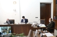 اولین جلسه فوق العاده هیات دولت در مورد بررسی بودجه سال 1400 با رعایت پروتکل های بهداشتی (6)