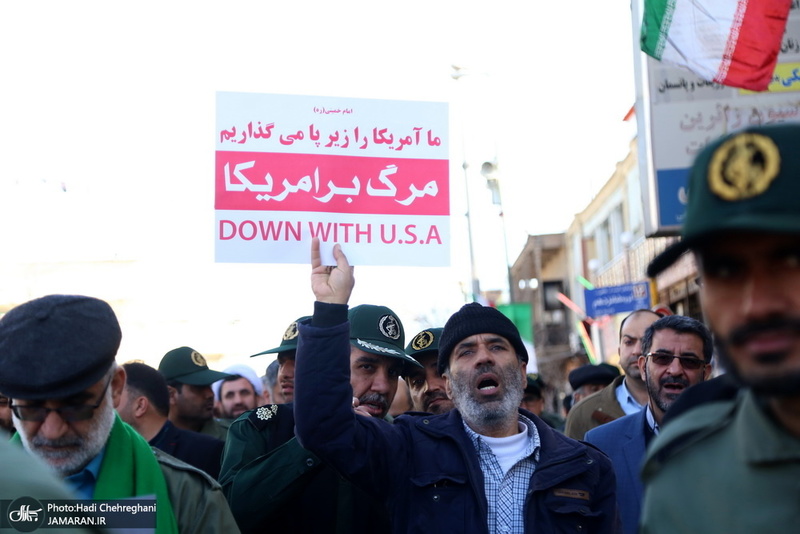 مراسم 12 بهمن و گلباران بیت امام خمینی(س) در قم